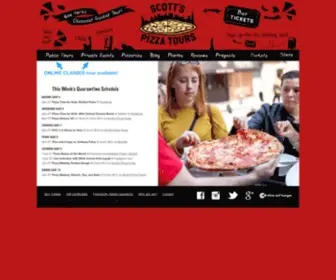 Scottspizzatours.com(New York City Guided Pizza Tasting & Historical Bus and Walking Tours (NYC) Screenshot