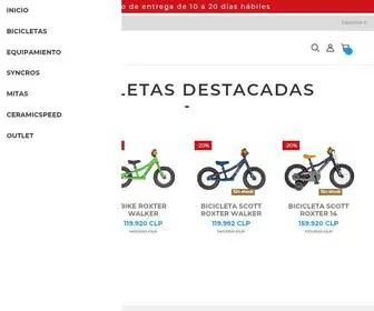 Scottsports-Chile.cl(Scott Sports) Screenshot