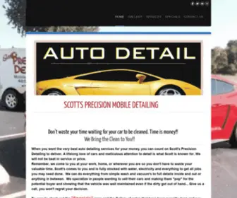 Scottsprecisiondetailing.com(Scottsprecisiondetailing) Screenshot