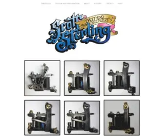 Scottsterlingtattoomachines.com(Scott Sterling Tattoo Machines) Screenshot