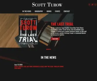 Scottturow.com(Scott Turow) Screenshot