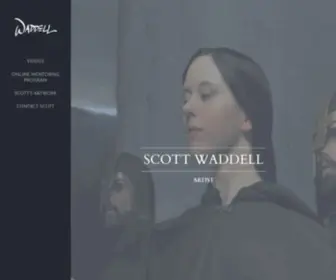 Scottwaddellfineart.com(Scott Waddell Art) Screenshot