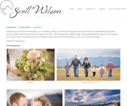 Scottwilson-Photography.com(Scott Wilson Photography) Screenshot