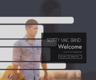 Scottymacband.com(Scotty Mac Band) Screenshot