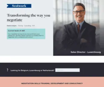 Scotwork-Benelux.com(Global Negotiation Consultancy) Screenshot