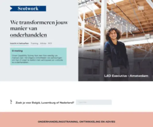 Scotwork.be(Global Negotiation Consultancy) Screenshot