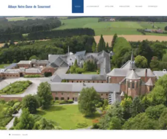 Scourmont.be(Abbaye de Chimay) Screenshot