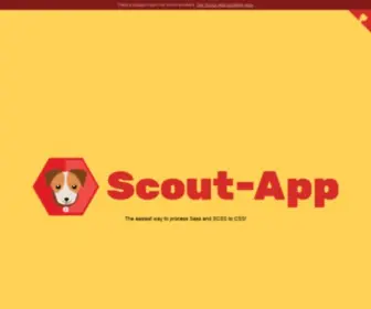 Scout-APP.io(Sass without hassle) Screenshot