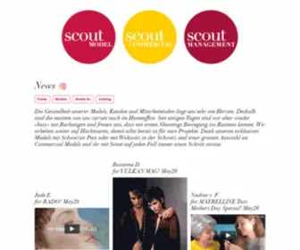 Scout-Model.com(Scout Model) Screenshot