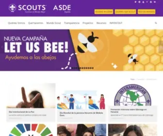 Scout.es(Inicio · Scouts de España) Screenshot