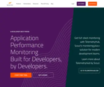 Scoutapm.com(Application Monitoring for Ruby) Screenshot