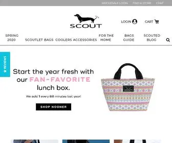 Scoutbags.com(SCOUT bags) Screenshot