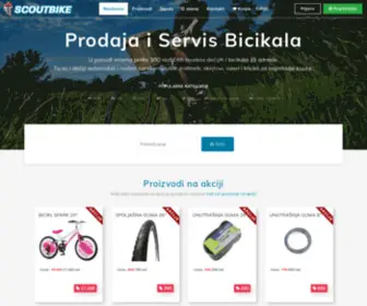 Scoutbike.rs(Prodaja i Servis bicikala) Screenshot