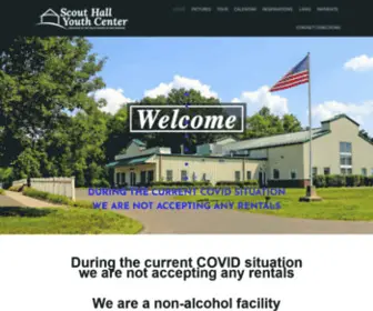 Scouthall.com(Scout Hall) Screenshot