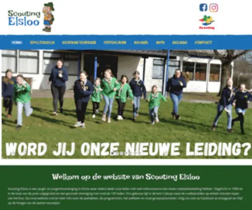 Scouting-Elsloo.nl(Laat je uitdagen bij Scouting Elsloo in Elsloo (L)) Screenshot