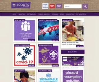 Scouting.org.za(SCOUTS South Africa) Screenshot