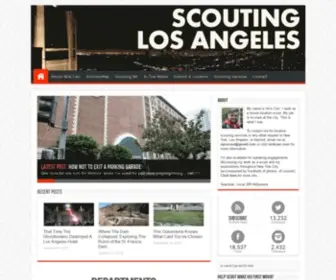 Scoutingla.com(Scouting LA) Screenshot