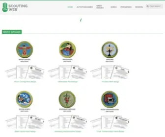Scoutingweb.com(Boy Scout and Girl Scout Resources (FOR LEADERS)) Screenshot