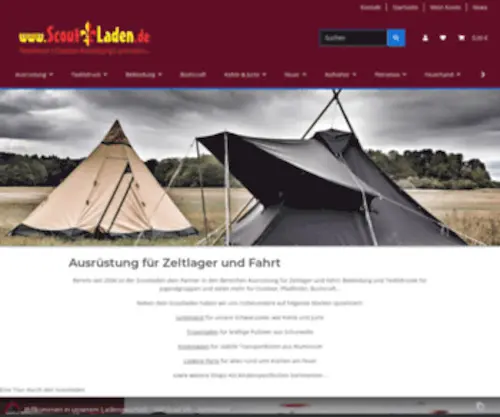 Scoutladen.de(Ausrüstung) Screenshot