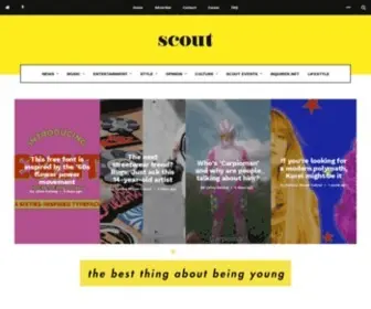 Scoutmag.ph(SCOUT Magazine) Screenshot