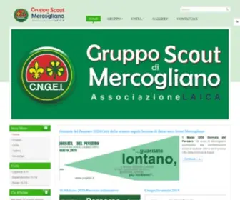 Scoutmercogliano.it(Gruppo Scout Mercogliano 1 CNGEI) Screenshot