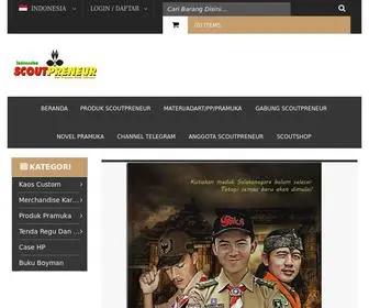 Scoutpreneur.com(Pramuka Wirausaha) Screenshot