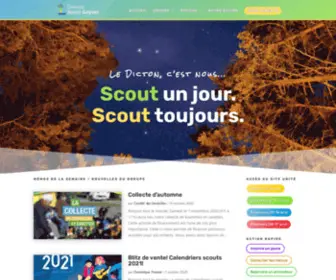 Scouts-Brompton.org(Groupe Scout Geyser) Screenshot