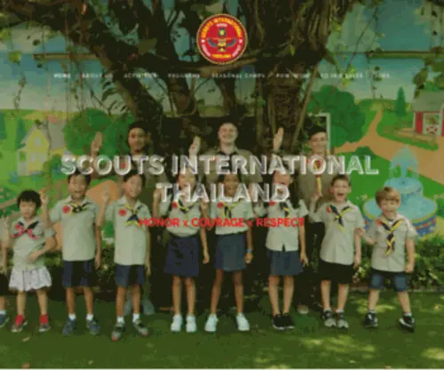 Scoutsinternationalthailand.com(Scouts International Thailand) Screenshot