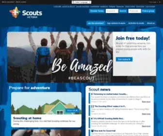 Scoutsvictoria.com.au(Scouts Victoria) Screenshot