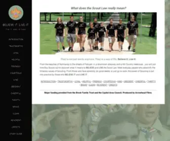 Scouttube.org(Films by Scouts) Screenshot