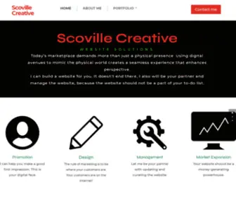 Scovillecreative.com(Scoville Creative) Screenshot