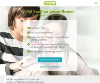 Scoyo.de(Online lernen mit Spaß) Screenshot