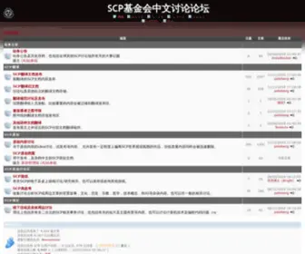 SCP-Wiki-CN.org(SCP基金会) Screenshot
