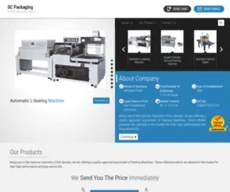 Scpackaging.in(SC Packaging) Screenshot