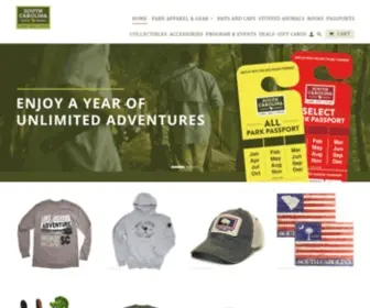 ScparkStore.com(South Carolina State Park Web Store) Screenshot