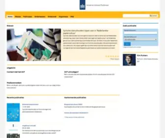 SCP.nl(Het Sociaal en Cultureel Planbureau (SCP)) Screenshot