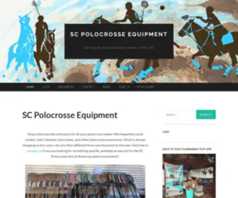 Scpolocrosse.com(SC Polocrosse Equipment) Screenshot