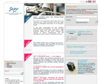 SCPP.fr(Pages) Screenshot
