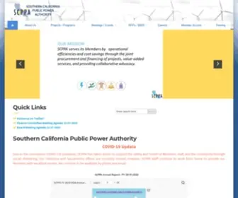 SCppa.org(Southern California Public Power Authority) Screenshot