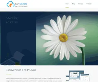 SCPspain.com(Sap Cloud Platform Spain) Screenshot