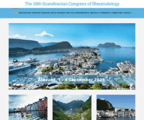 SCR2020.no(The 38th Scandinavian Congress of Rheumatology) Screenshot