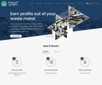 Scraapy.com(Buy Scrap at best price) Screenshot
