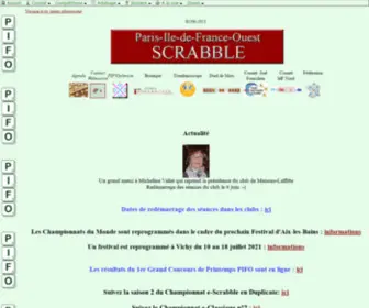 Scrabblepifo.org(Comité) Screenshot