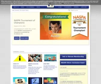 Scrabbleplayers.org(NASPAWiki) Screenshot