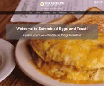 Scrambledeggsandtoast.com(Front page) Screenshot