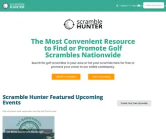 Scramblehunter.com(Scramble hunter) Screenshot