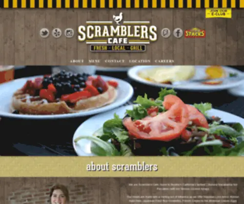 Scramblerscafe.com(Scramblerscafe) Screenshot