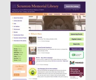 Scrantonlibrary.org(E.C) Screenshot