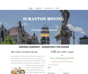 Scrantonmoving.com(Moving Company) Screenshot