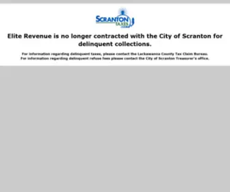 Scrantontaxes.com(Municipal and financial advisory services in Scranton) Screenshot